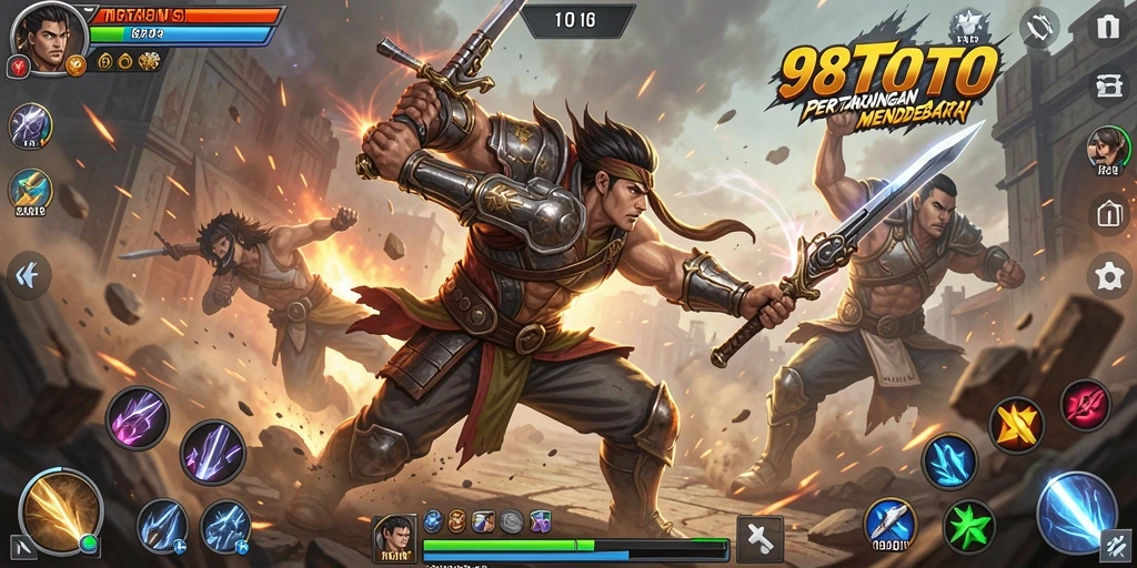Tampilan gameplay 98TOTO yang menegangkan dan mendebarkan.