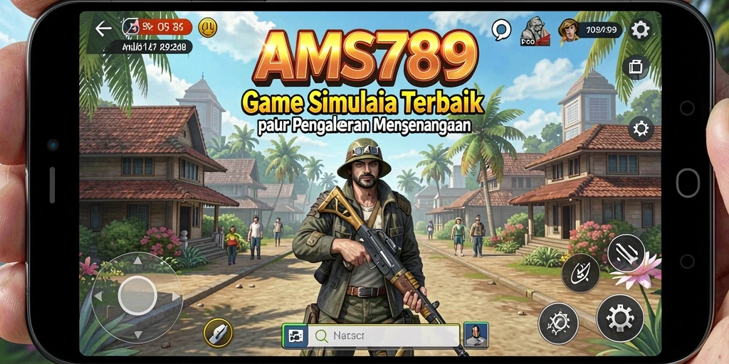 Screenshot menunjukkan gameplay yang menarik di AMS789 dengan grafis menawan.