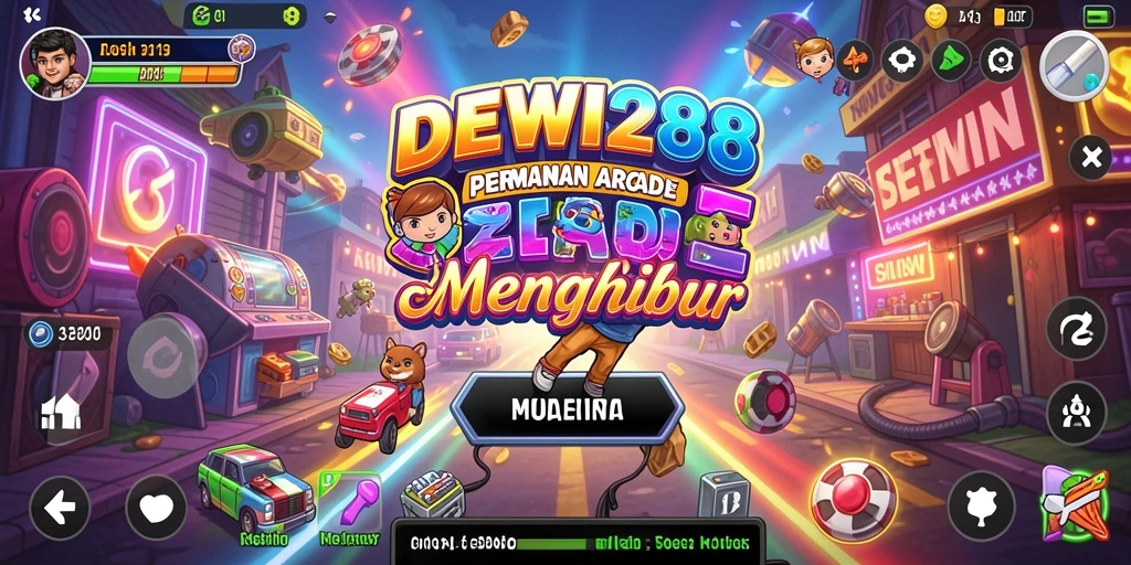 Tampilan gameplay DEWI288 yang menantang dan seru.