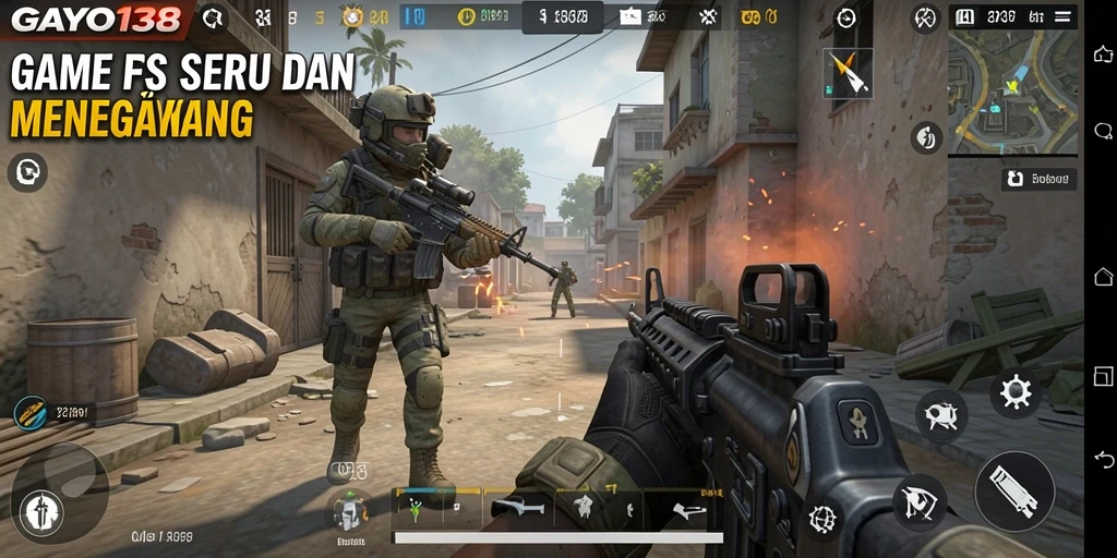 Tampilan gameplay seru dan grafis menakjubkan dari GAYO138.