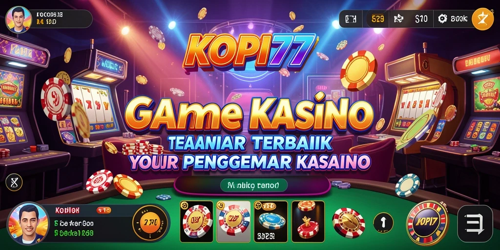 Gameplay seru dan menarik dari KOPI77 menunjukkan pengalaman kasino.