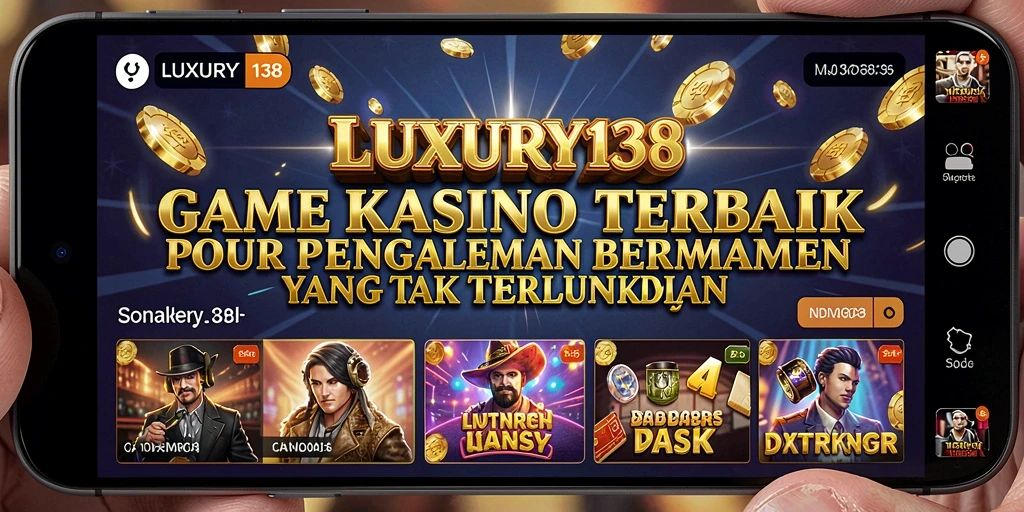 Tampilan menarik dari LUXURY138 saat bermain Kasino.