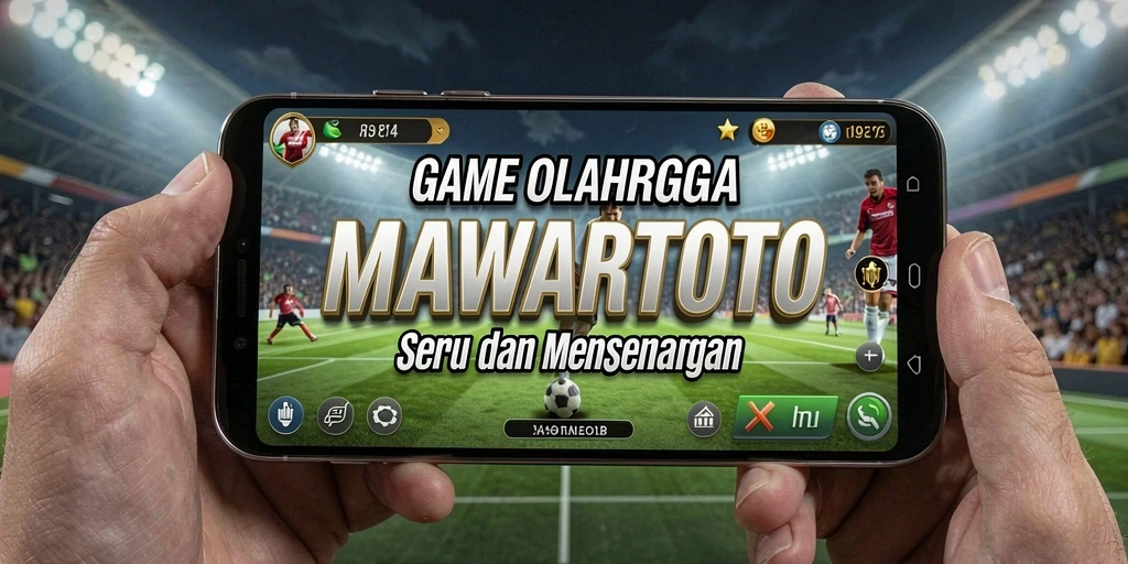 Tampilan gameplay seru MAWARTOTO dengan berbagai pilihan olahraga.