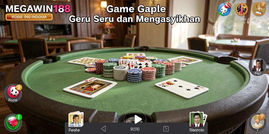 Tampilan gameplay seru dan kompetitif di MEGAWIN188.