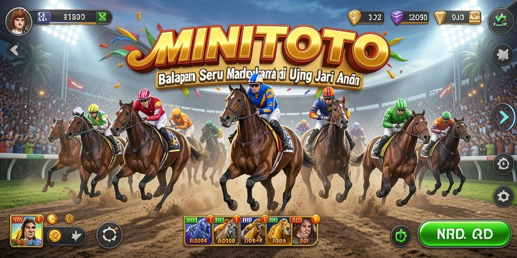 Gameplay seru dalam balapan cepat di MINITOTO.