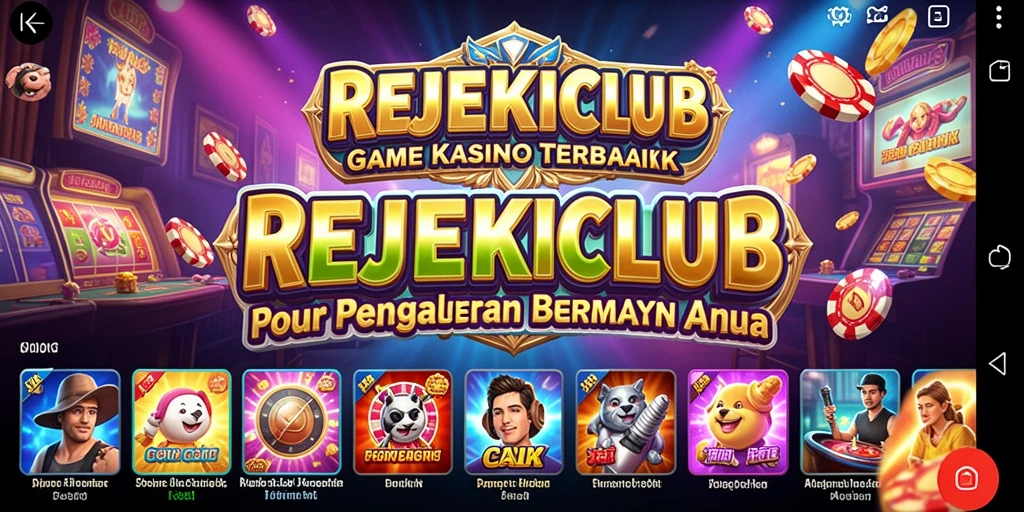 Screenshot dari gameplay menegangkan di REJEKICLUB.
