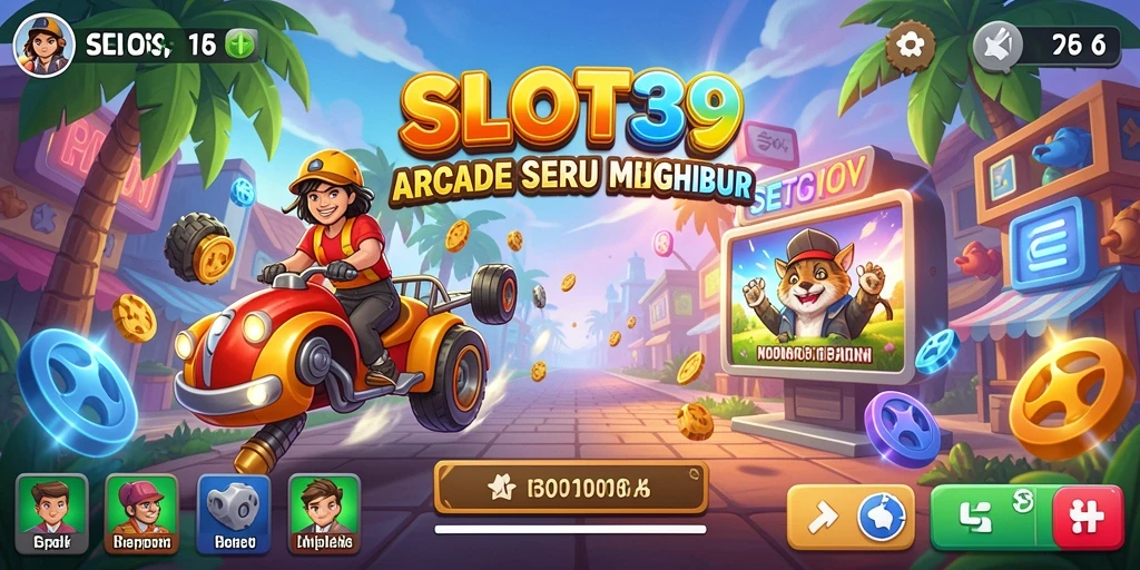 Screenshot gameplay SLOT39 menampilkan aksi seru dan penuh warna.