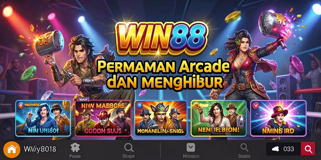 Tangkapan layar menunjukkan aksi cepat permainan Arcade WIN88.