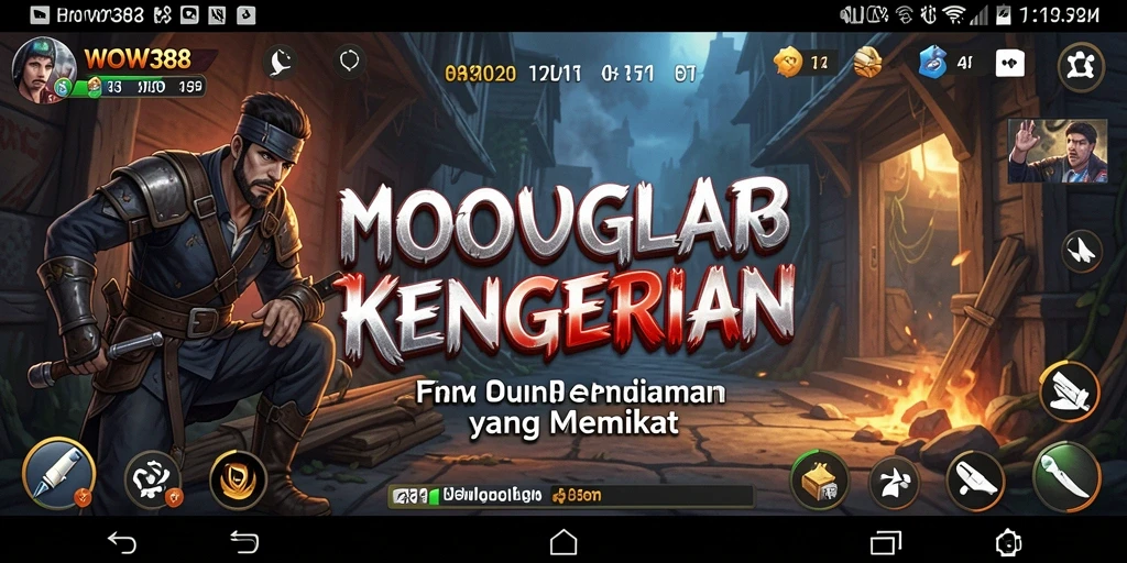 Tampilan gameplay seram dari game WOW388 yang memikat.
